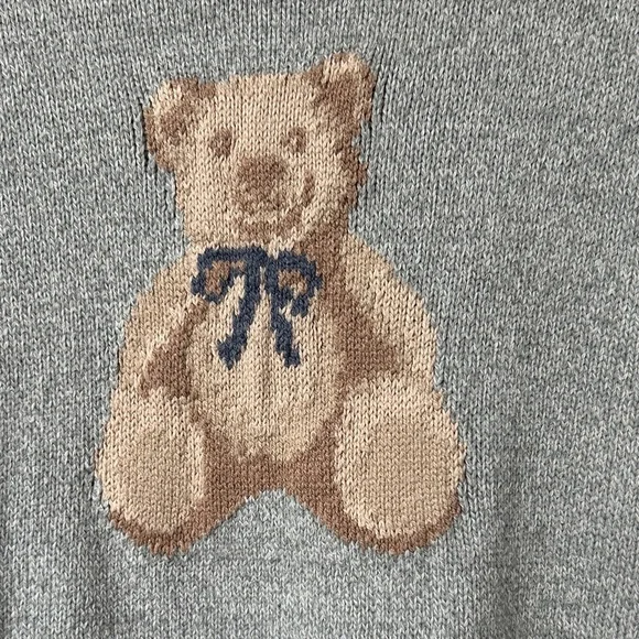 Hollister Light Gray Knit Crewneck Sweater - Picture 3 of 4